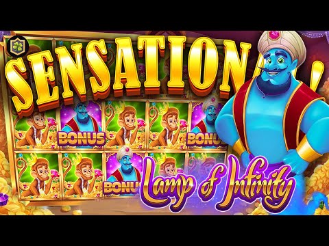 EPIC Big WIN New Online Slot 💥 Lamp Of Infinity 💥 Pragmatic Play and Reel Kingdom (Casino Supplier)
