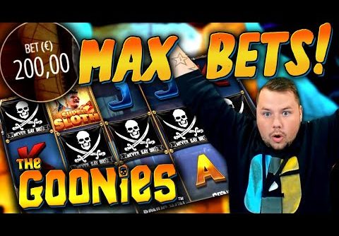 OUR BIGGEST WINS EVER ON GOONIES SLOT