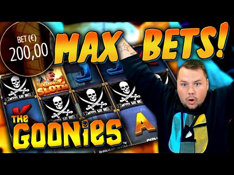 OUR BIGGEST WINS EVER ON GOONIES SLOT