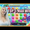 JOKER BOMBS SLOT / TOP 5 RECORD MAX WINS! STREAMING HIGHLIGHTS!