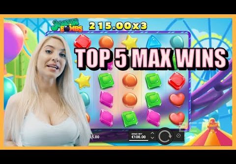 JOKER BOMBS SLOT / TOP 5 RECORD MAX WINS! STREAMING HIGHLIGHTS!