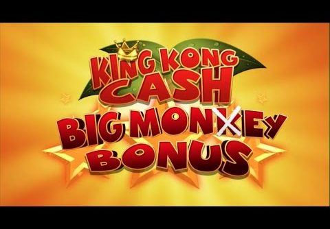 INSANE KING KONG CASH SLOT WIN ON BIG MONEY BONUS