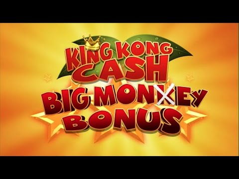 INSANE KING KONG CASH SLOT WIN ON BIG MONEY BONUS