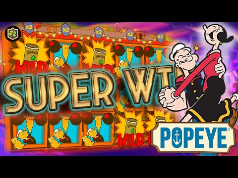 Insane Win! 🔥 Popeye 🔥 NEW Online Slot EPIC Big WIN – Lady Luck Games (Casino Supplier)