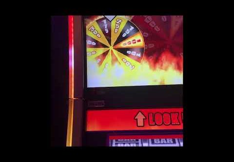 777 Wheel Hot Slot Machine Big Win Spin Bonus $1 Denomination.