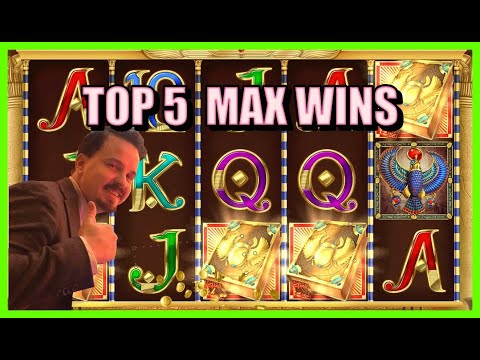 BOOK OF DEAD SLOT / TOP 5 RECORD MAX WINS! STREAMING HIGHLIGHTS!