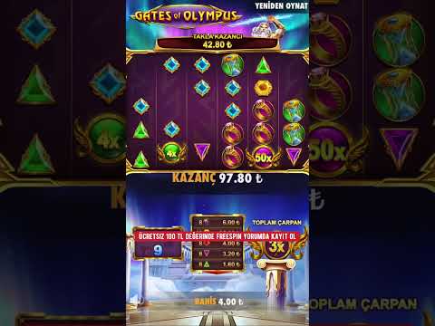 Dedem İyi Ki Varsın – Gates Of Olympus Mega win #casinoslot #shorts