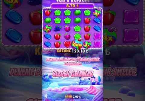 Bonanzadan İnanılmaz Kombo – Sweet Bonanza Big Win – #casino #slot #shorts