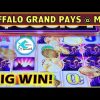 SUPER HOT BUFFALO GRAND WINS! THIS SLOT MACHINE WAS ON FIRE @ MGM SPRINGFIELD! :)