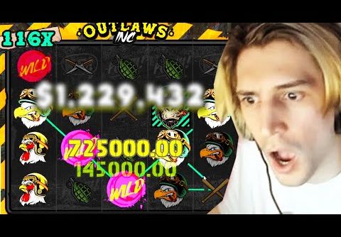 XQC WINS OVER $1.2 MILLION ON THE NEW OUTLAWS INC SLOT!