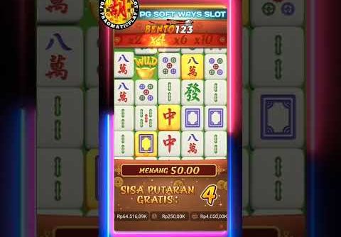 mahjong ways 1❗️free spin max bet bigwin 22,300,00 #shorts #mahjongways1 #slotgacorpgsofthariini