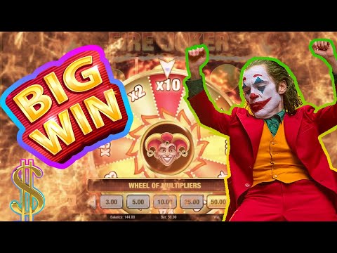 🔥JOKER SLOT🔥BİG WİN ! PLAY’N GO😱^^STARTED AGAIN FROM WHERE IT ENDED^^😱$50 BET must see ‼️