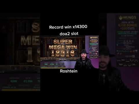 😮RECORD WIN 14,300X IN SLOT DOA2😮