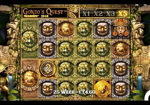 GONZO`S QUEST BIG WIN ON 10 CENTS SLOTS CASINO