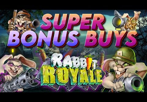 *SUPER BONUS BUYS* RABBIT ROYALE BY ELK! CAN WE GET A BIG WIN?