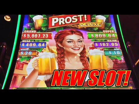 NEW SLOT!  Prost Deluxe   Live Play, Big Wins!