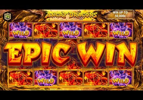 EPIC Big WIN New Online Slot 💥 Angry Dragons 💥 GameArt (Casino Supplier)