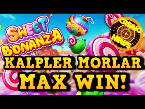 SWEET BONANZA ~ KALPLER MORLAR 875 KATINA 38X BİG WİN #sweetbonanza #bonanza #slot #bigwin