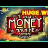 HUGE WIN SESSION! The Amazing Money Machine Sapphire Slot – LOVED IT!!