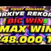 SWEET BONANZA | Türkiye Rekoru Big Win En Yüksek Kazanç | #slot #casino #slotoyunları  #sweetbonanza