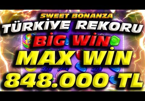 SWEET BONANZA | Türkiye Rekoru Big Win En Yüksek Kazanç | #slot #casino #slotoyunları  #sweetbonanza