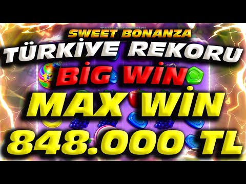 SWEET BONANZA | Türkiye Rekoru Big Win En Yüksek Kazanç | #slot #casino #slotoyunları  #sweetbonanza