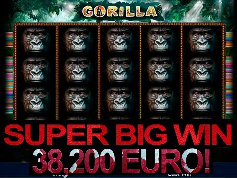 Gorilla slot   SUPER BIG WIN 22,000 euros with bonus game, 3 scatters!!!!