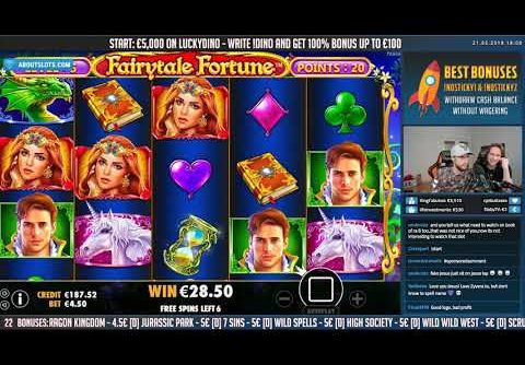 BIG WIN!!! Fairytale fortune BIG WIN – Online Slots – Casino (gambling)