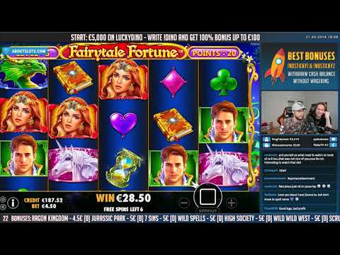 BIG WIN!!! Fairytale fortune BIG WIN – Online Slots – Casino (gambling)