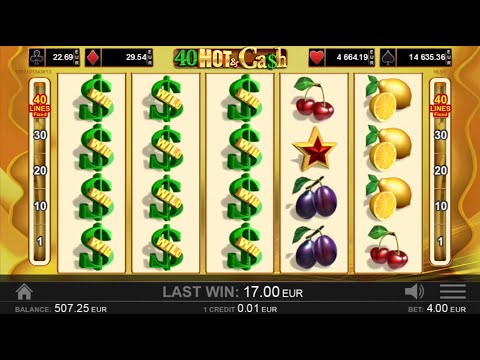 Big Win at 40 Hot & Cash Slot