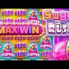 My RECORD WINS On SUGAR RUSH!! (MAX WIN)