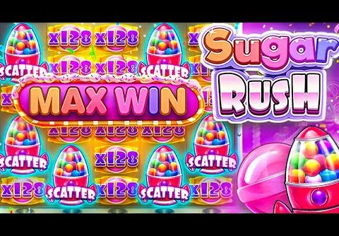 My RECORD WINS On SUGAR RUSH!! (MAX WIN)