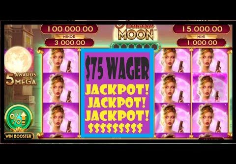 BIG WIN – $75.00 Wagers – Assassin Moon JACKPOT WIN! – Unleashed Slots