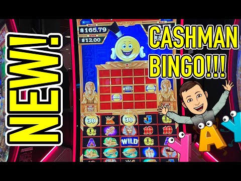 NEW SLOT: Cashman Bingo   big wins on max bet