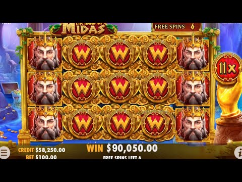 HAND OF MIDAS !! AWESOME SESSION!! MEGA BIG WIN!! PRAGMATIC PLAY!!✌️✌️