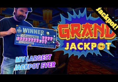 GRAND JACKPOT WON! 💥💥💥 MY BIGGEST WIN EVER At Grand Casino!