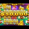 $50,000+ RECORD WIN ON WILD WEST GOLD!