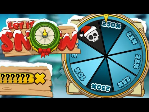 👑 Big Win Playing Let It Snow (Bonus Wheel) 💰 A Slot By Hacksaw Gaming.
