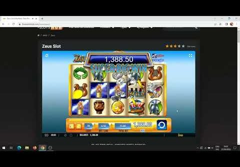 Zeus Slot Machine in Online Casino