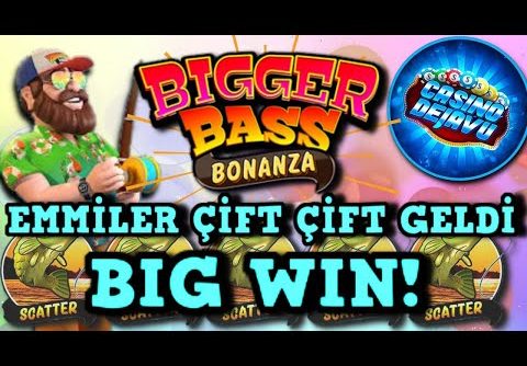 BİGGER BASS BONANZA ⭐ YÜKSEK KASA YÜKSEK KAZANÇ !! #biggerbassbonanza #slot #bigwin