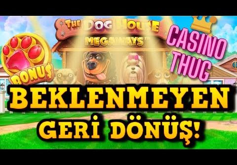 Dog House Megaways ~ Tam Bitmişken Çarpan Yağmuru Big Win !#doghousemegaways #doghouse #slot #bigwin