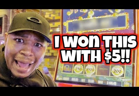 This Big Win In The High Limit Room Only Cost Me $5!! 🎰🖐🏽🤯