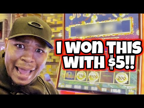 This Big Win In The High Limit Room Only Cost Me $5!! 🎰🖐🏽🤯