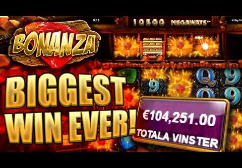 €100K+ Win on Bonanza! BIGGEST WIN EVER RECORDED!!