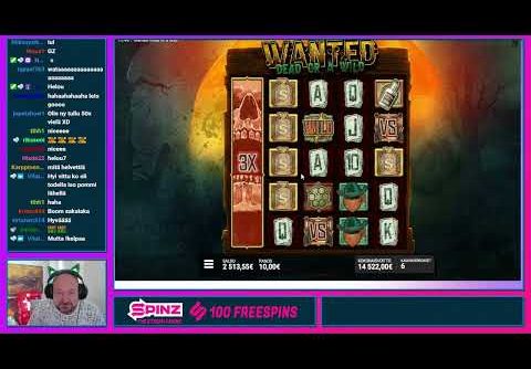 Sick Duel Bonus!! Super Big Win From Wanted Dead Or A Wild Slot!!