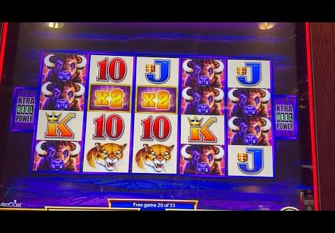 BIG WIN BONUS! 🦬 Buffalo Slot Machine 🎰 Delaware Park Casino