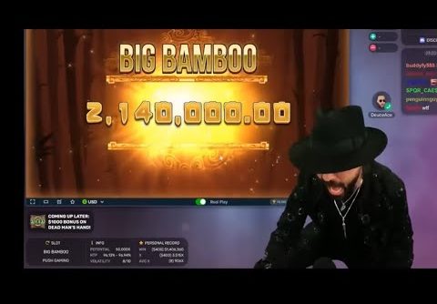 ROSHTEIN TOP 3 INSANE WINS ON BIG BAMBOO SLOT!!!