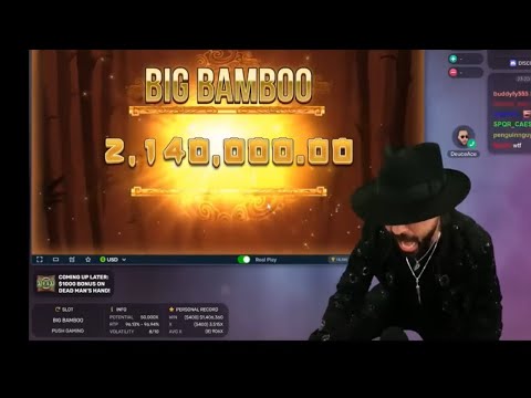 ROSHTEIN TOP 3 INSANE WINS ON BIG BAMBOO SLOT!!!