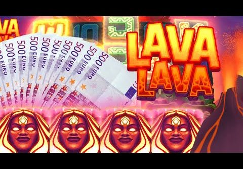 Lava Lava Slot – 100€ Spins – BIG WIN – Vulkanausbruch!!!