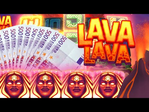 Lava Lava Slot – 100€ Spins – BIG WIN – Vulkanausbruch!!!